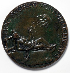 Medal of Danae by Fiorentino