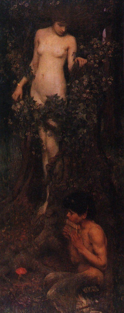john william waterhouse "a Hamadryad"