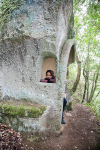 carved gazebo