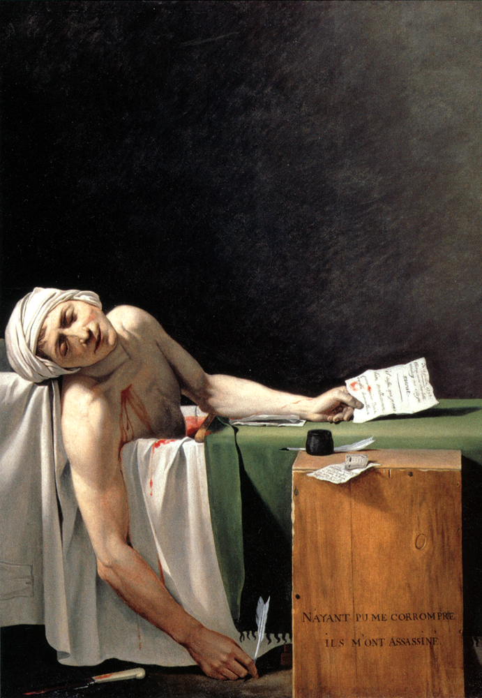 Marat, David.Louvre